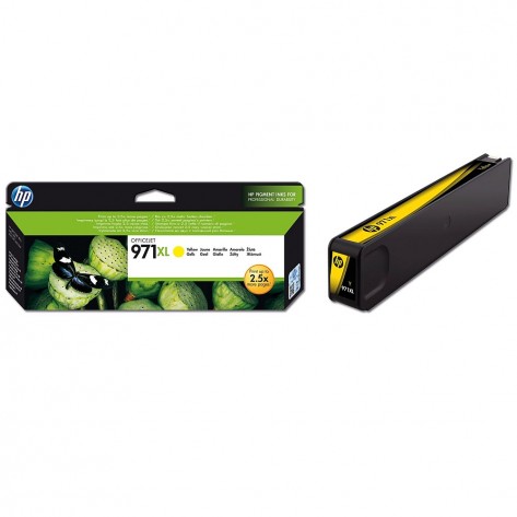 Мастилница HP 971XL High Yield Yellow Original Ink Cartridge - CN628AE