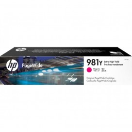 HP 981Y Extra High Yield Magenta Original PageWide Cartridge - L0R14A HP 981Y Extra High Yield Magenta Original PageWide Cartridge - L0R14A