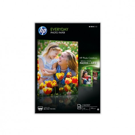 Мастилница HP Everyday Glossy Photo Paper-25 sht - Q5451A