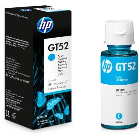 Мастилница HP GT52 Cyan Original Ink Bottle - M0H54AE