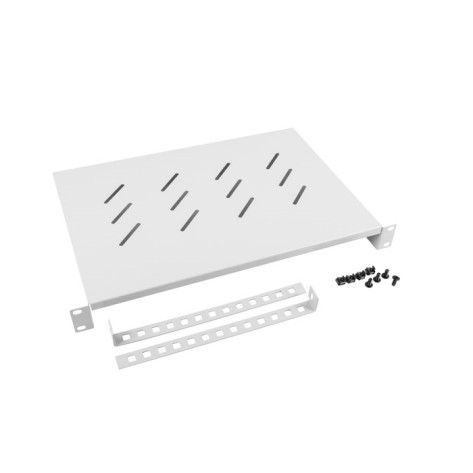 Аксесоар Lanberg 19" fixed shelf 1U  - AK-1004-S