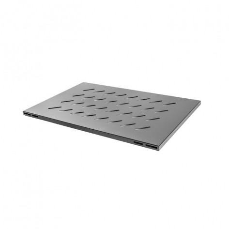 Аксесоар Lanberg 19" fixed shelf 1U  - AK-1009-B