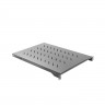 Аксесоар Lanberg 19" fixed shelf 1U  - AK-1010-B