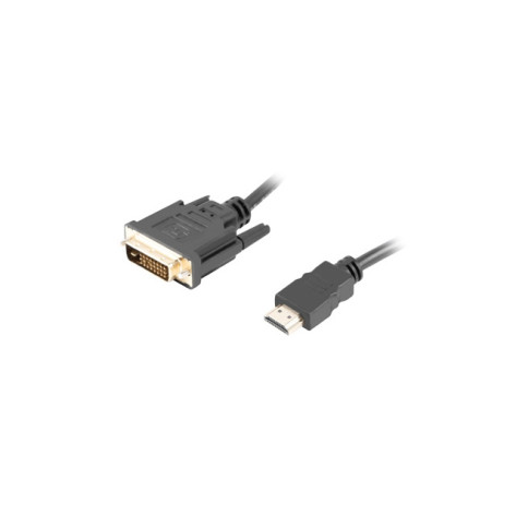 Кабел Lanberg HDMI  - CA-HDDV-20CU-0030-BK