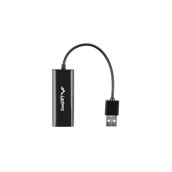 Адаптер Lanberg LAN adapter card USB 2.0 1x RJ45 100MB on cable - NC-0100-01