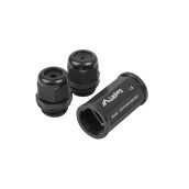 Конектор Lanberg RJ-45 inline coupler IP67 CAT.6 FTP waterproof - AD-RJ45-OS6-IP67
