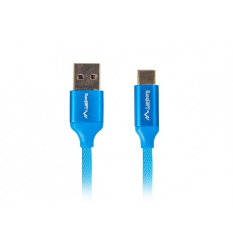 Кабел Lanberg USB-C - CA-USBO-22CU-0018-BL