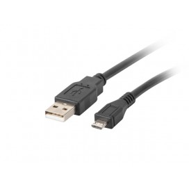 Lanberg USB MICRO-B  - CA-USBM-10CC-0010-BK