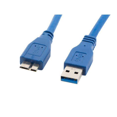 Кабел Lanberg USB MICRO-B  - CA-US3M-10CC-0005-B