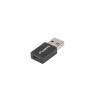 Адаптер Lanberg adapter USB type-c 3.1 -> USB type-a - AD-UC-UA-01