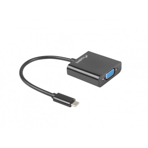 Адаптер Lanberg adapter USB type-c 3.1 -> VGA - AD-UC-VG-01