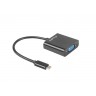 Адаптер Lanberg adapter USB type-c 3.1 -> VGA - AD-UC-VG-01