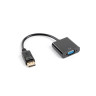 Адаптер Lanberg adapter display port 1.1 -> VGA - AD-0002-BK