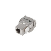 Конектор Lanberg keystone toolless module RJ45 180° FTP CAT.5e - KSF5-2000 Конектор Lanberg keystone toolless module RJ45 180° FTP CAT.5e - KSF5-2000