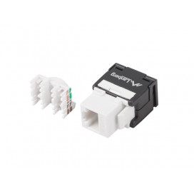Конектор Lanberg keystone toolless module RJ45 180° UTP CAT.6 - KSU6-2000