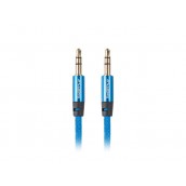 Кабел Lanberg mini jack 3.5mm M - CA-MJMJ-10CU-0010-BL