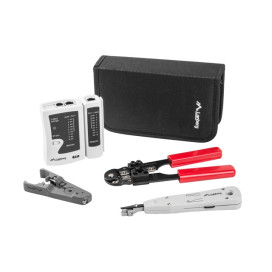 Lanberg network tool case w. network tools and tester - NT-0301