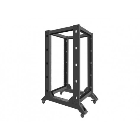 Комуникационен шкаф Lanberg open rack 22U 600x800 - OR01-6822-B