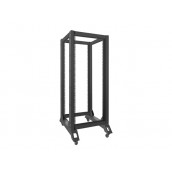 Комуникационен шкаф Lanberg open rack 27U  600x800 - OR01-6827-B