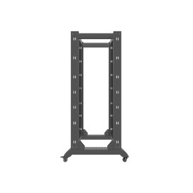 Комуникационен шкаф Lanberg open rack 32U  600x800 - OR01-6832-B