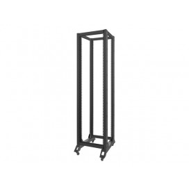 Комуникационен шкаф Lanberg open rack 42U  600x800 - OR01-6842-B