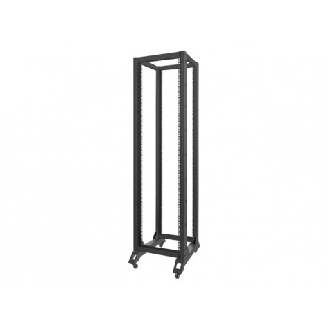 Комуникационен шкаф Lanberg open rack 42U  600x800 - OR01-6842-B