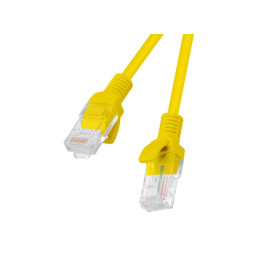 Кабел Lanberg patch cord CAT.6 0.5m - PCU6-10CC-0050-Y