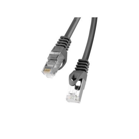 Кабел Lanberg patch cord CAT.6 FTP 1m - PCF6-10CC-0100-BK