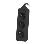 Разклонител Lanberg power strip 1.5m - PS0-03E-0150-BK Разклонител Lanberg power strip 1.5m - PS0-03E-0150-BK