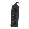 Разклонител Lanberg power strip 1.5m - PS0-03E-0150-BK