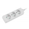 Разклонител Lanberg power strip 1.5m - PS0-03E-0150-W