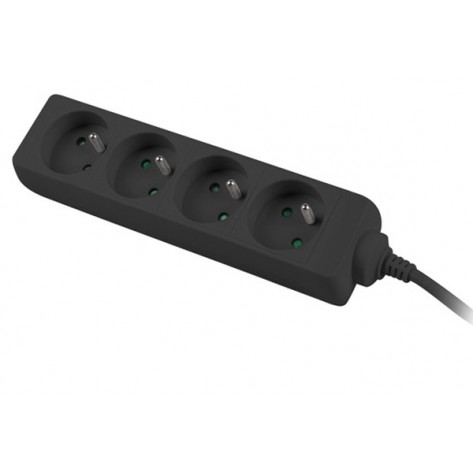 Разклонител Lanberg power strip 1.5m - PS0-04E-0150-BK