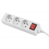 Разклонител Lanberg power strip 1.5m - PS1-03E-0150-W