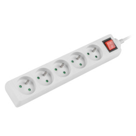 Lanberg power strip 1.5m - PS1-05E-0150-W