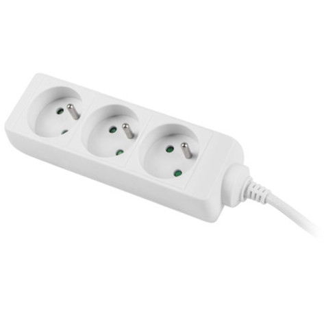 Разклонител Lanberg power strip 3m - PS0-03E-0300-W