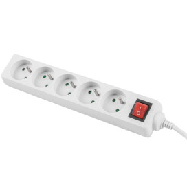 Lanberg power strip 3m - PS1-05E-0300-W