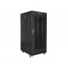 Комуникационен шкаф Lanberg rack cabinet 19" free-standing 27U  - FF01-6827-23BL