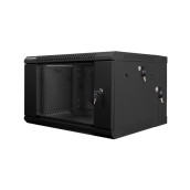 Комуникационен шкаф Lanberg rack cabinet 19” double-section wall-mount 6U - WF02-6606-10B Комуникационен шкаф Lanberg rack cabinet 19” double-section wall-mount 6U - WF02-6606-10B