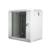 Комуникационен шкаф Lanberg rack cabinet 19” wall-mount 12U  - WF01-6412-10S