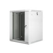 Комуникационен шкаф Lanberg rack cabinet 19” wall-mount 15U  - WF01-6615-10S