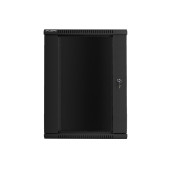 Комуникационен шкаф Lanberg rack cabinet 19” wall-mount 18U  - WF01-6418-10B