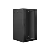 Комуникационен шкаф Lanberg rack cabinet 19” wall-mount 22U  - WF01-6622-10B