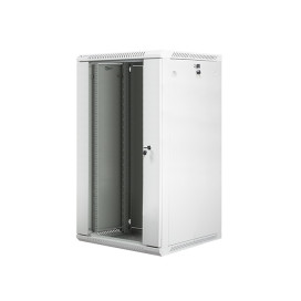 Комуникационен шкаф Lanberg rack cabinet 19” wall-mount 22U  - WF01-6622-10S