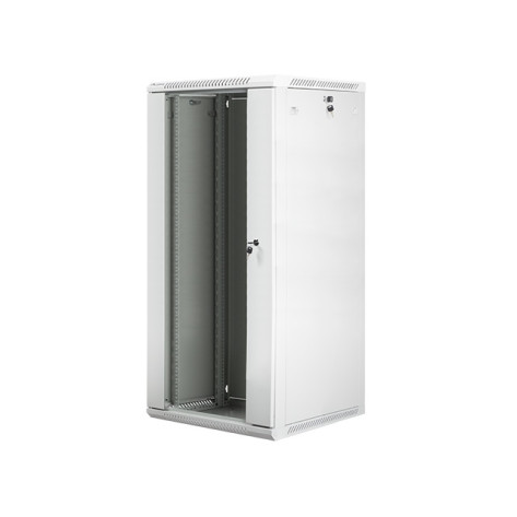 Комуникационен шкаф Lanberg rack cabinet 19" wall-mount 27U  - WF01-6627-10S