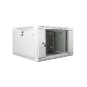 Комуникационен шкаф Lanberg rack cabinet 19” wall-mount 6U  - WF01-6606-10S