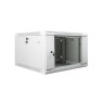 Комуникационен шкаф Lanberg rack cabinet 19” wall-mount 6U  - WF01-6606-10S