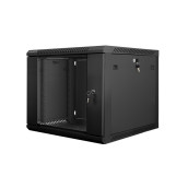 Комуникационен шкаф Lanberg rack cabinet 19” wall-mount 9U  - WF01-6609-10B
