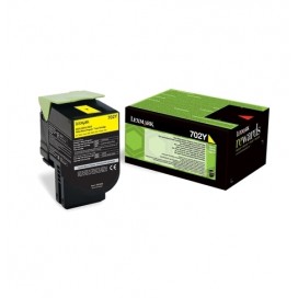 Тонер касета Lexmark 702Y Yellow Return Program Toner Cartridge - 70C20Y0