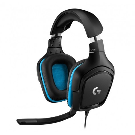 Слушалки Logitech G432 Surround Headset - 981-000770