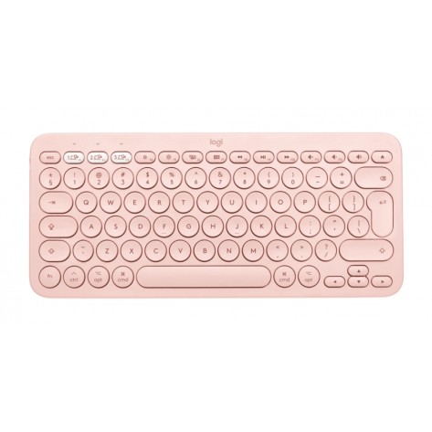 Клавиатура Logitech K380 for Mac Multi-Device Bluetooth Keyboard - US Intl - Rose - 920-010406